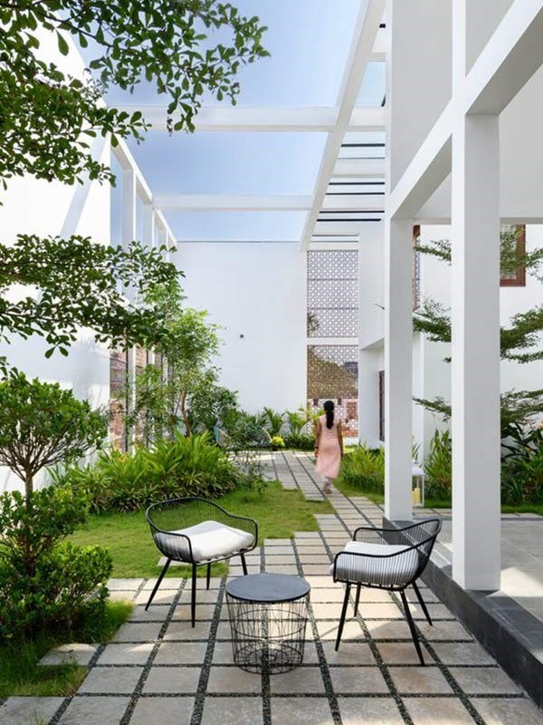 Thiết Kế Sân Vườn Phong Cách Hiện Đại