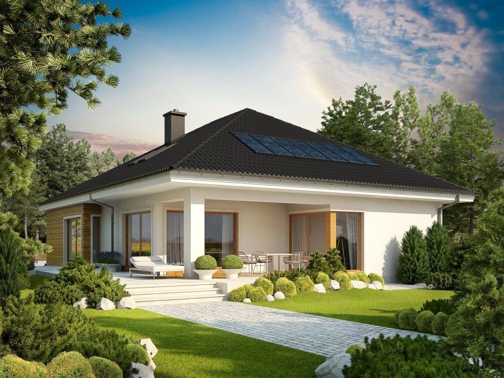 Mẫu sân vườn nhà cấp 4 đẹp tạo không gian xanh tươi mát