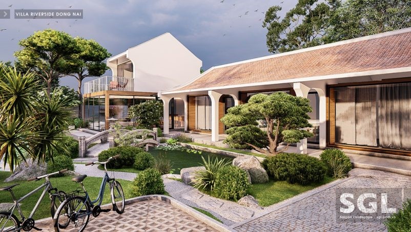 Dự án thiết kế nhà vườn Villa Riverside Đồng Nai