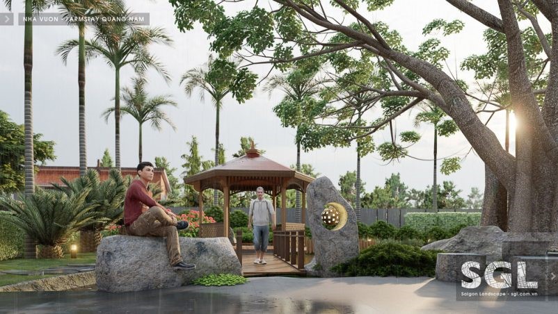 Thiết kế nhà vườn đẹp 2021