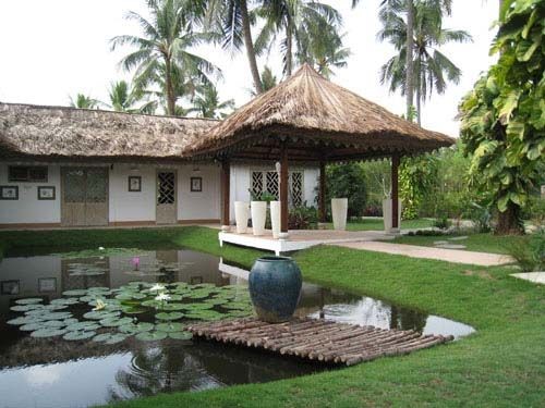 Mẫu tiểu cảnh resort phong cách đồng quê Việt Nam
