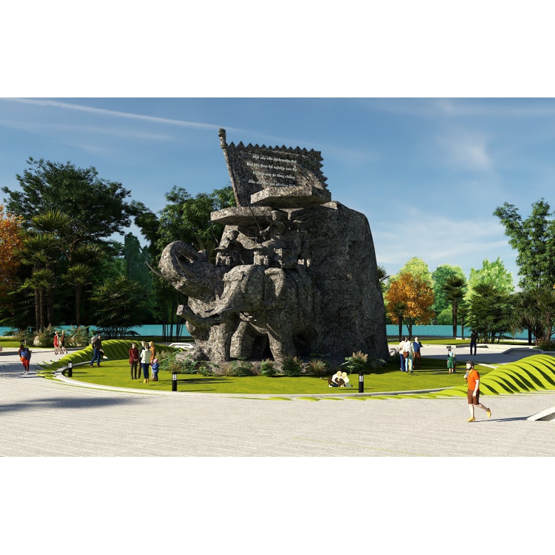 Quy hoạch không gian và mô hình Công viên Văn Lang - Phú Thọ-2